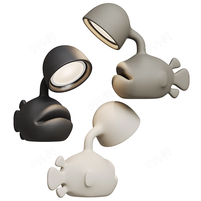 QEEBOO | Abysse Lamp - Modern Luminescence 3D model image 3