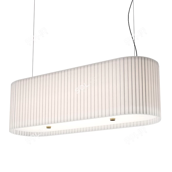 Eva Pendant Light: Catherine Collection 3D model image 1