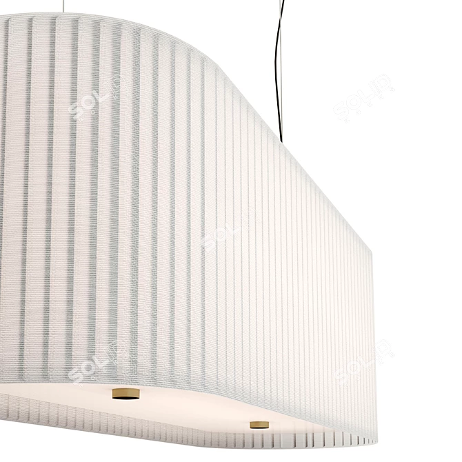 Eva Pendant Light: Catherine Collection 3D model image 3