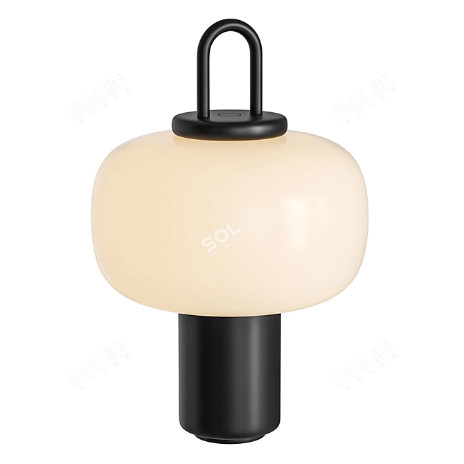 Minimalist Nox Table Lamp 3D model image 2