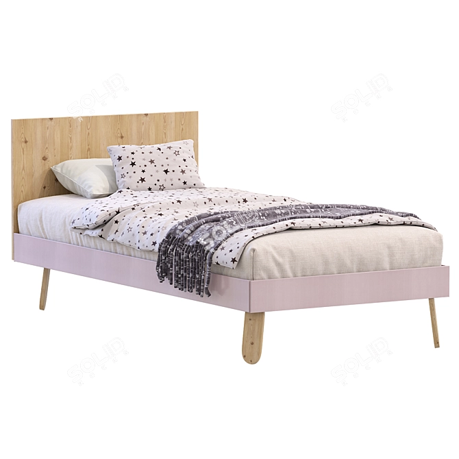 Modern NIDI Single Bed 2013 3D model image 2