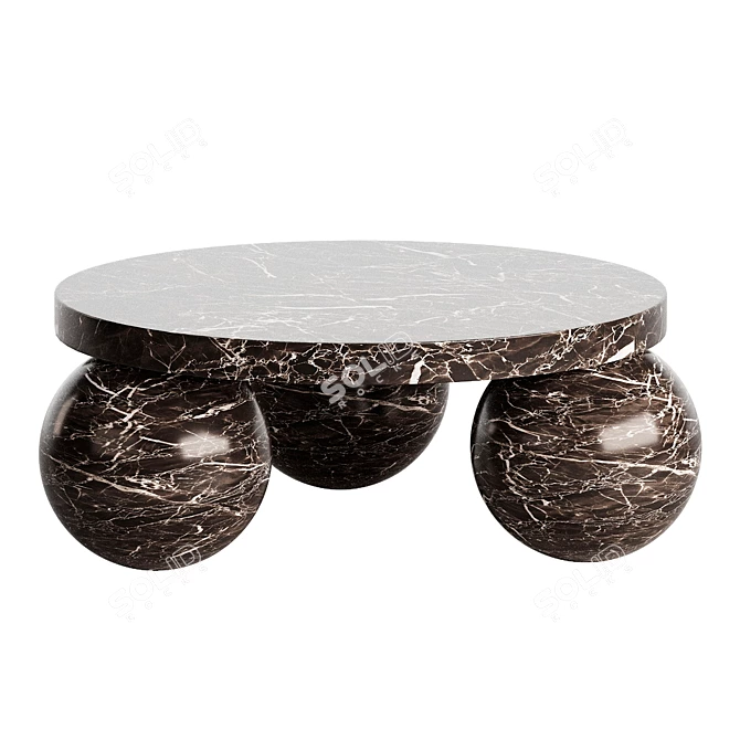 Unique Contemporary Morro Coffee Table 3D model image 2