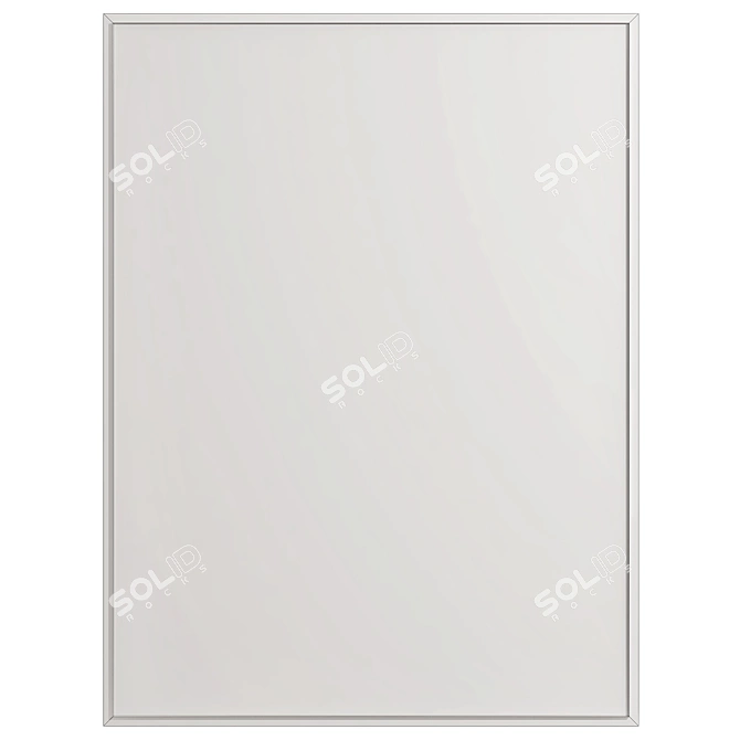 Minimalist Elegance Wabi Sabi Wall Art 3D model image 5