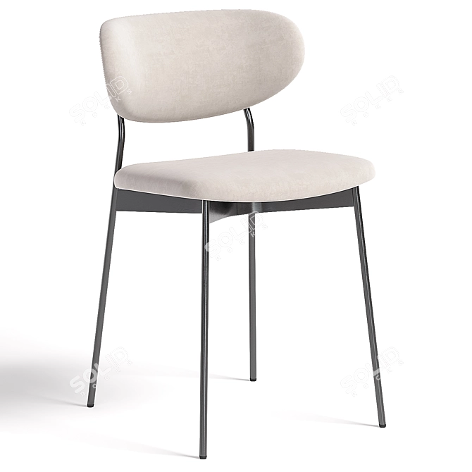 Modern Beige Chair - 2013 3D model image 1