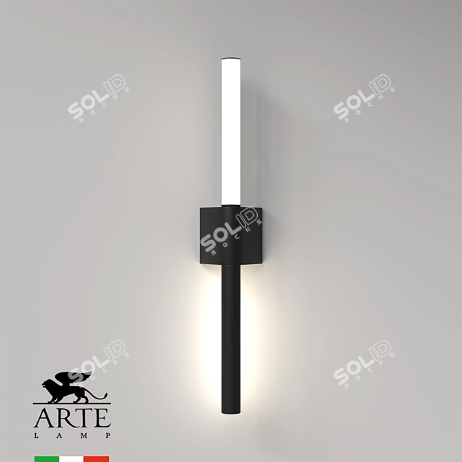 Calamaro Outdoor Wall Light 3D model image 3