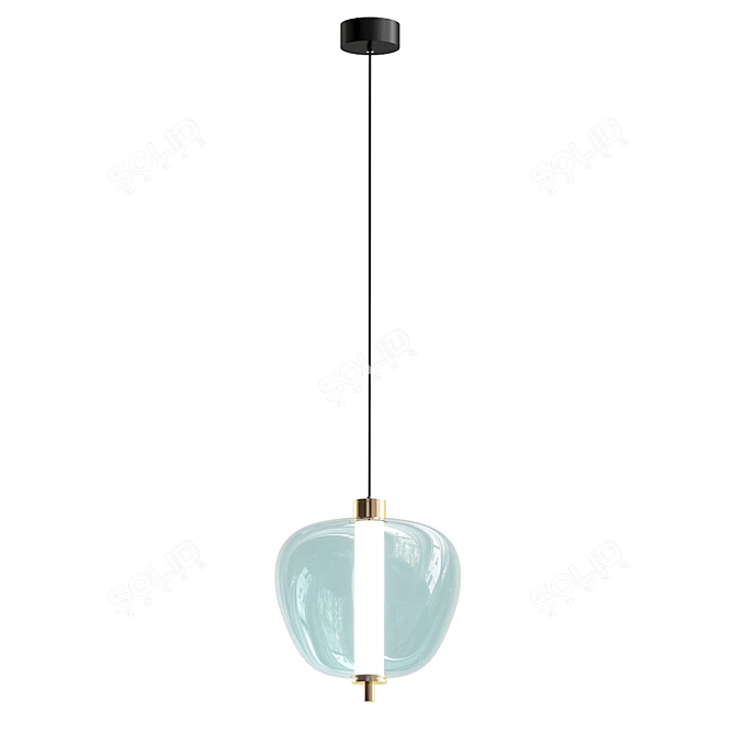 Modern Ceiling Pendant Light Ravi 3D model image 1