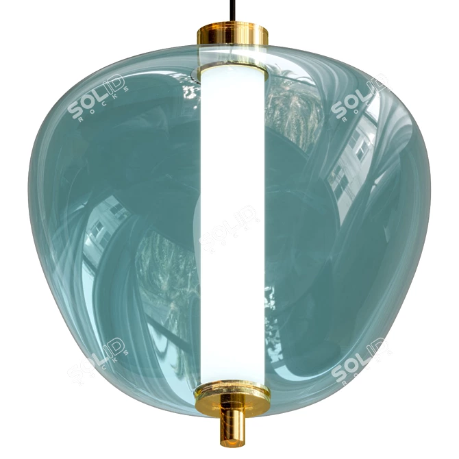 Modern Ceiling Pendant Light Ravi 3D model image 2