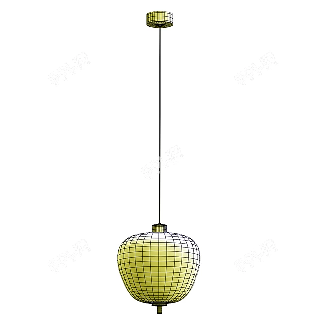 Modern Ceiling Pendant Light Ravi 3D model image 3