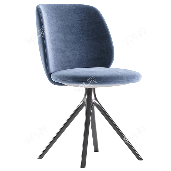 Universal Collection Chair: Sleek Italian Design 3D model image 3