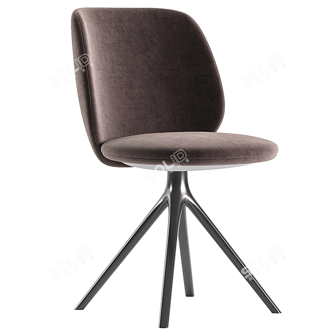 Universal Collection Chair: Sleek Italian Design 3D model image 4