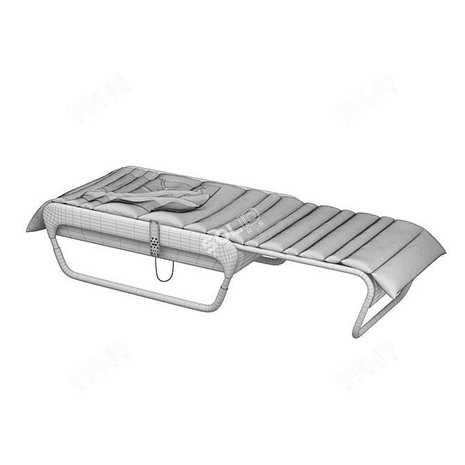 Therapeutic Ceragem V3 Massage Bed. 3D model image 5