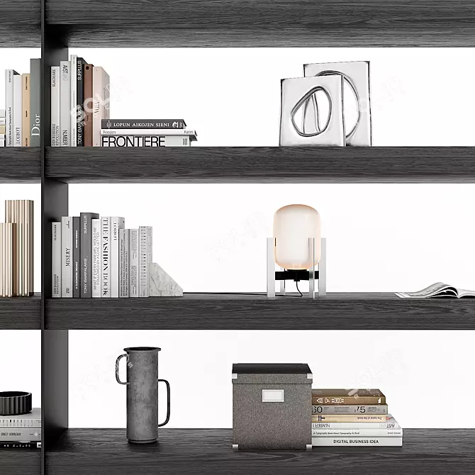 Elegant CasaDesus Barcelona Shelving 3D model image 4