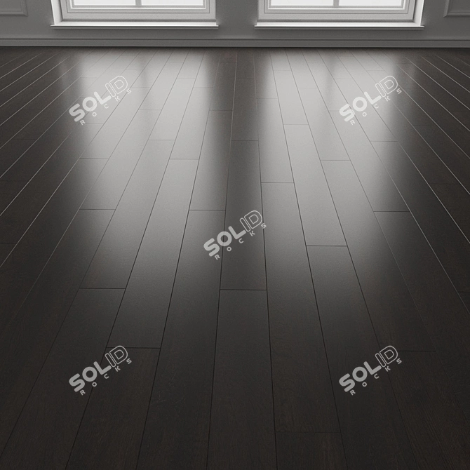  3D Parquet Flooring Moduleo Roots 3D model image 3