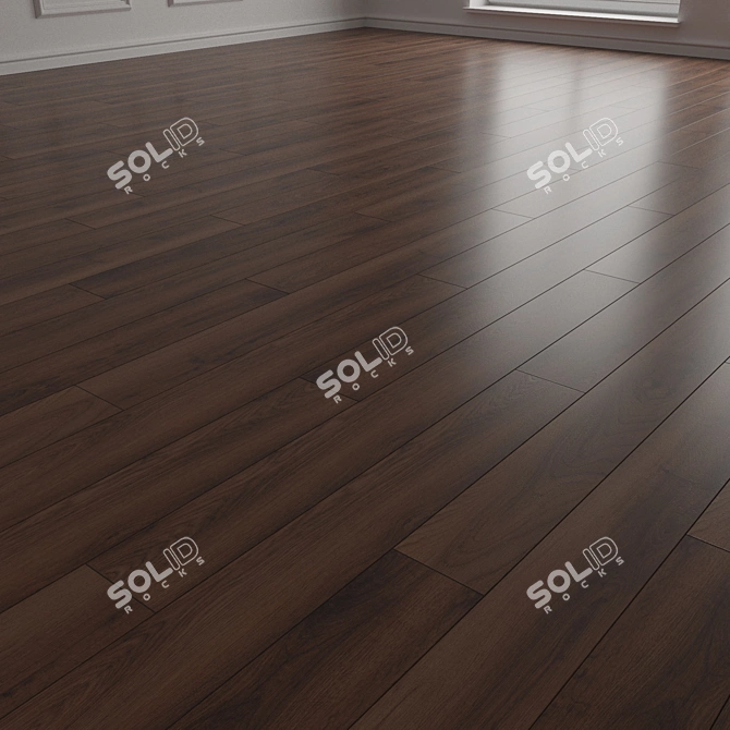 Tobacco Manor Oak Parquet 3D model image 2