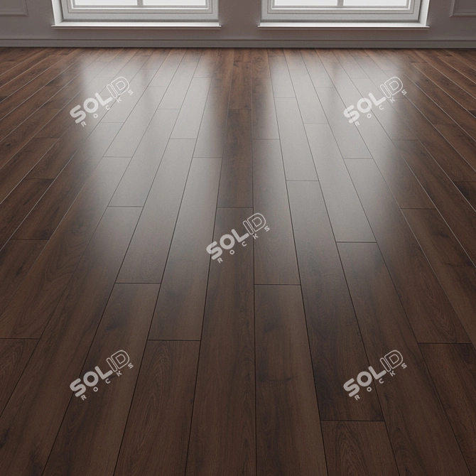 Tobacco Manor Oak Parquet 3D model image 3