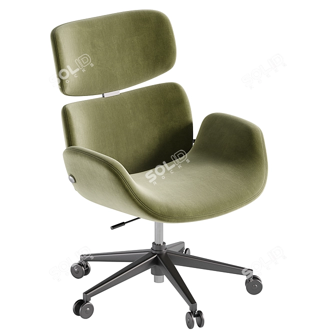 Modern Office Armchair: Cento Design 3D model image 2