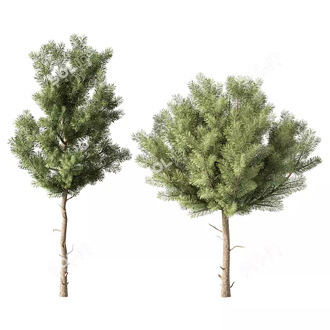 Realistic Artificial Tree Model 119 3D model image 1