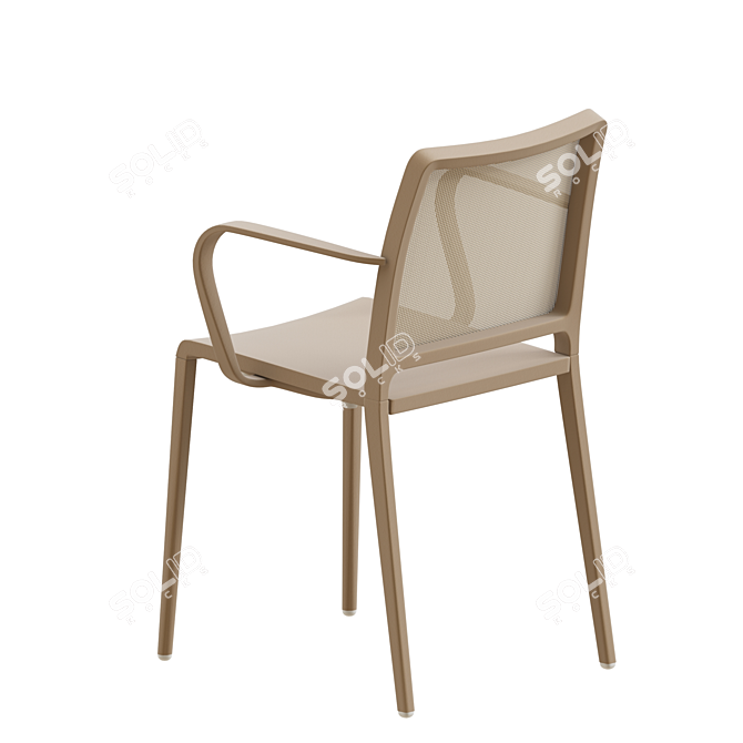 Elegant Mya Collection Chair 3D model image 2