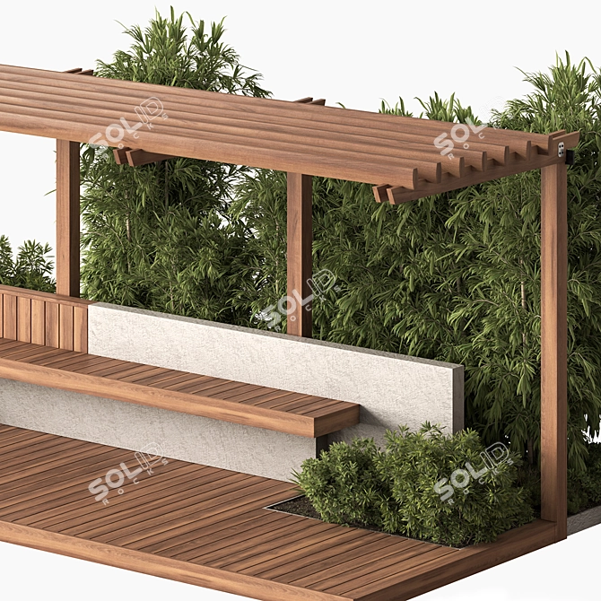 Outdoor Oasis Collection - Set 113 3D model image 4