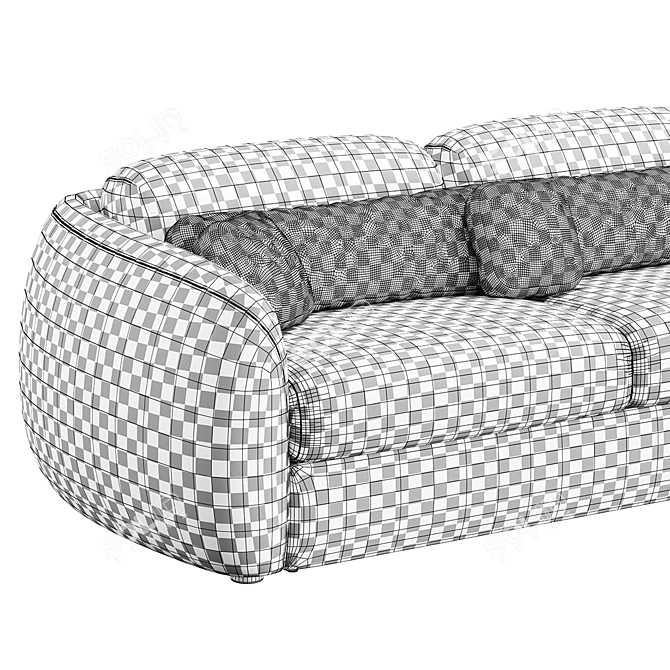 Blow Manifesto Sofa Bed 3D model image 7