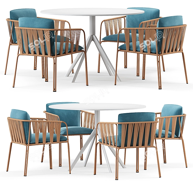 Nari Dining Table 2014 Edition 3D model image 1