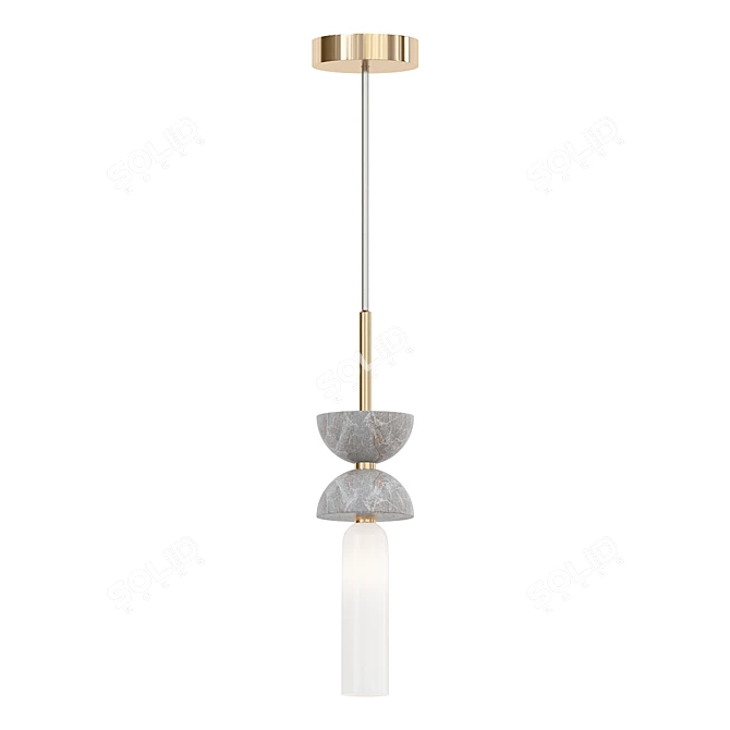 Modern Pendant Light Kyoto 3D model image 2