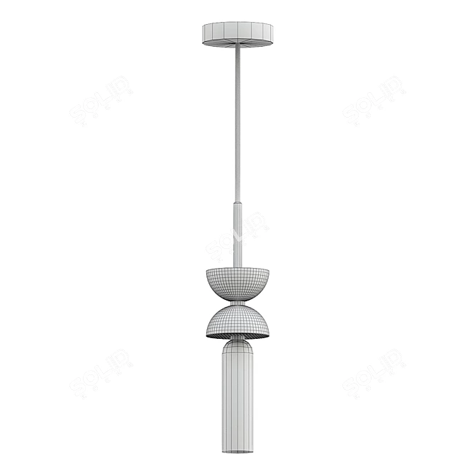 Modern Pendant Light Kyoto 3D model image 3