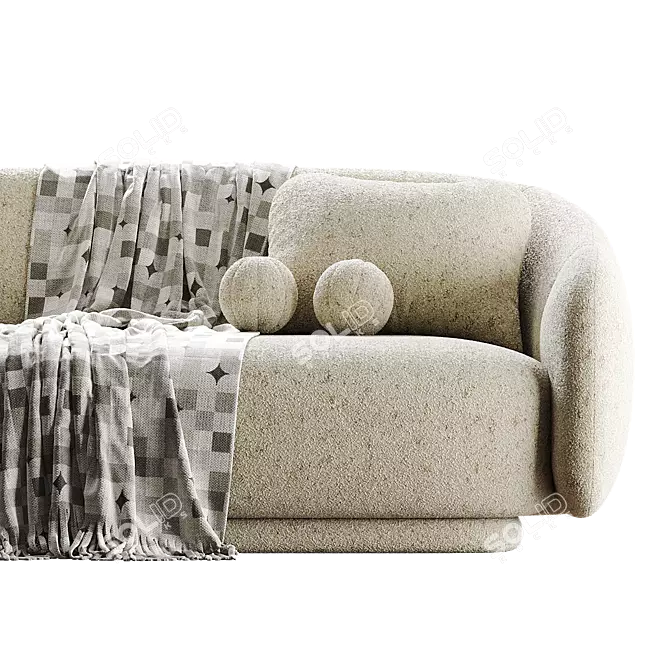 Elegance Canapé Sofa Set 3D model image 3