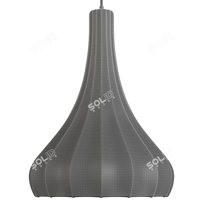 Silk Glow Pendant Light 3D model image 5