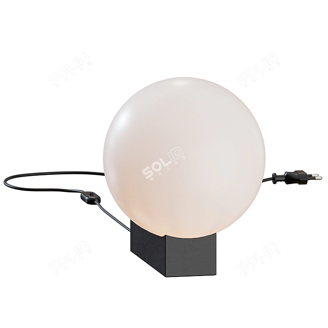 Minimalist & Modern Table Lamp 3D model image 6