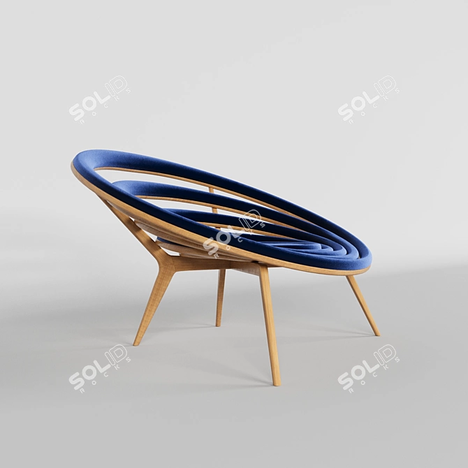 Ring Garden Chair by NZ Furniture 3D model image 4