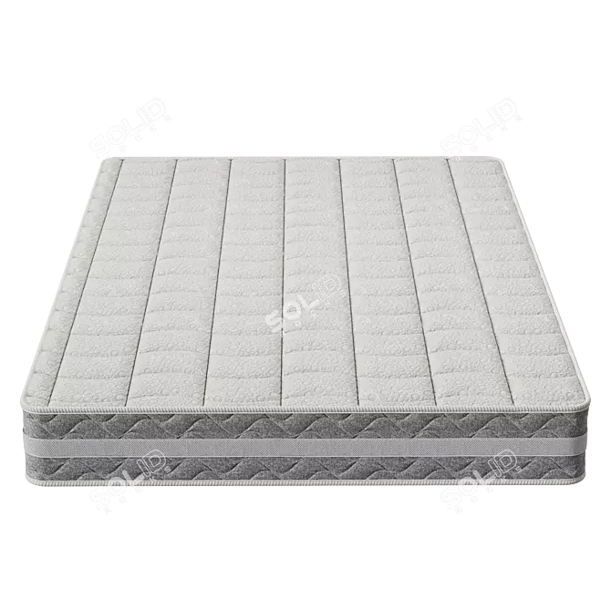 Trend Plus Mattress | 130x190x22cm 3D model image 2