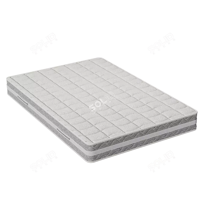 Trend Plus Mattress | 130x190x22cm 3D model image 4