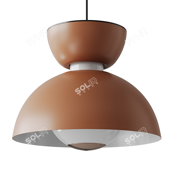 Dome LED Pendant Lamp TAMME 3D model image 1