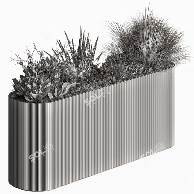 Greenery Box 772 - Indoor Plant 3D model image 4