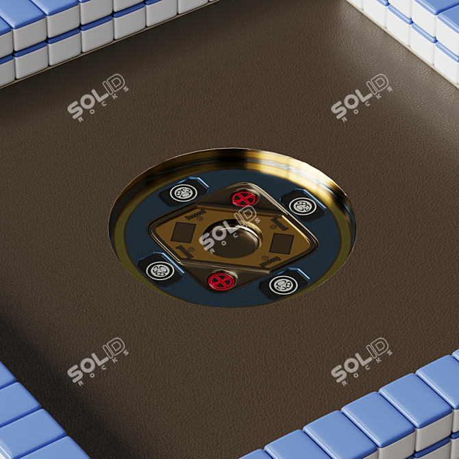  Vismara Design | Posh Mahjong Table 3D model image 3