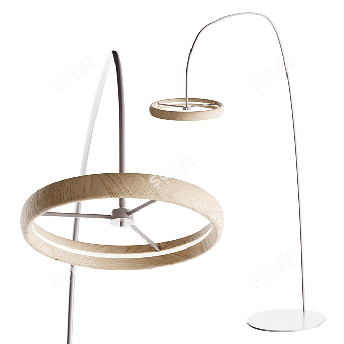 Astrum Floor Lamp | Stylish Illumination 3D model image 1