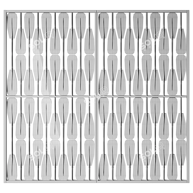 Corona-Optimized Partition with Paddles 3D model image 3