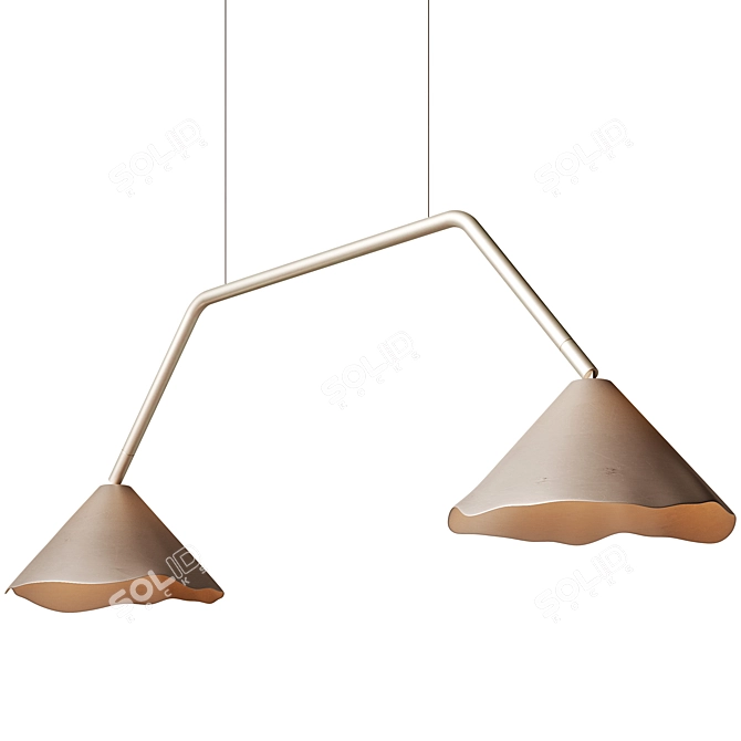 Antica IV Linear Pendant by Claudehome 3D model image 1