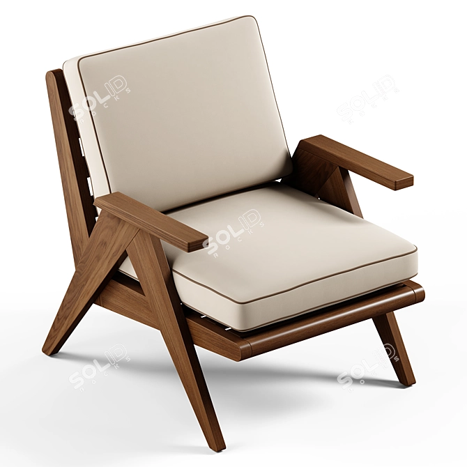 Seamless Textured 3D Furniture Models 3D model image 4