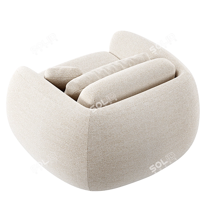 Blow Manifesto Sofa Bed 3D model image 4