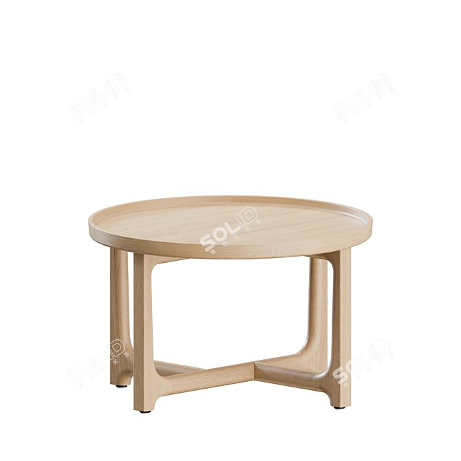 Lyrical Side Tables Set by Stellar Works 3D model image 5