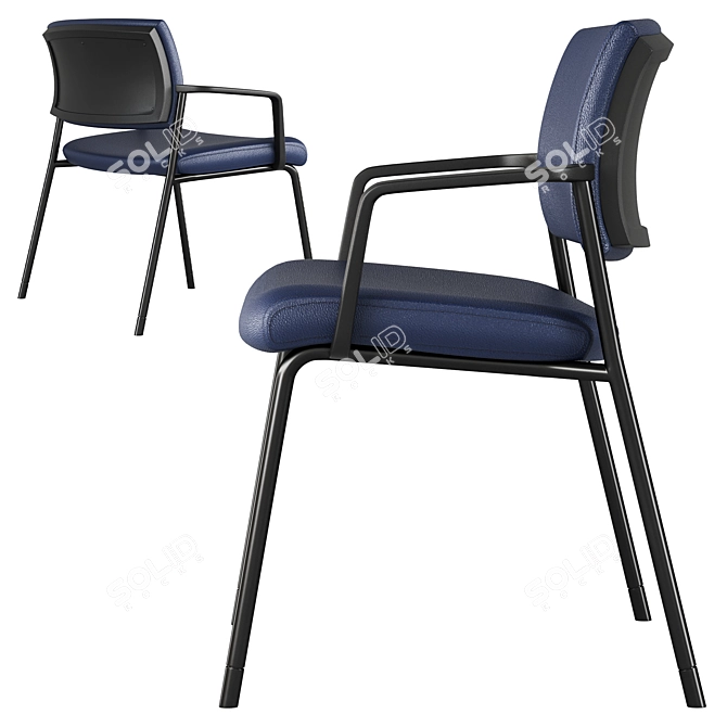 Modern PBR Verus Plus Chairs 3D model image 5