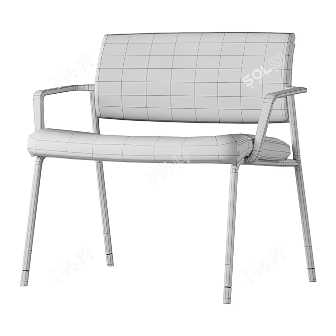 Modern PBR Verus Plus Chairs 3D model image 8