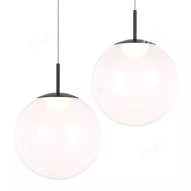 Modern Pendant Light KIRSAL 3D model image 2