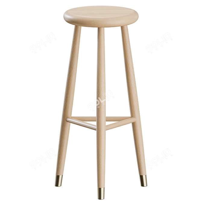 Eikund Jaer Stools Set Trio 3D model image 7