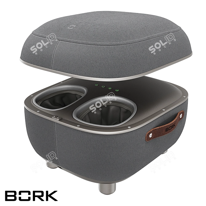 BORK D605 Foot Massager 3D model image 2