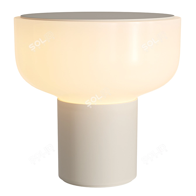 Minimalist Arpeggio Table Light 3D model image 1
