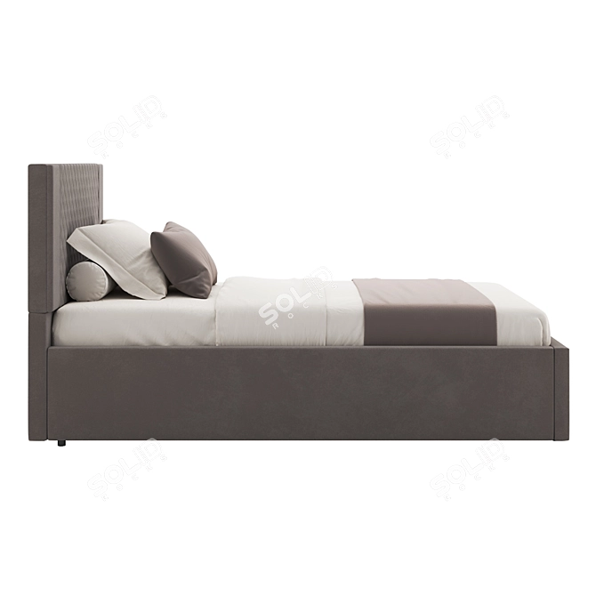 Elegant Geneva Bed 1355 3D model image 3