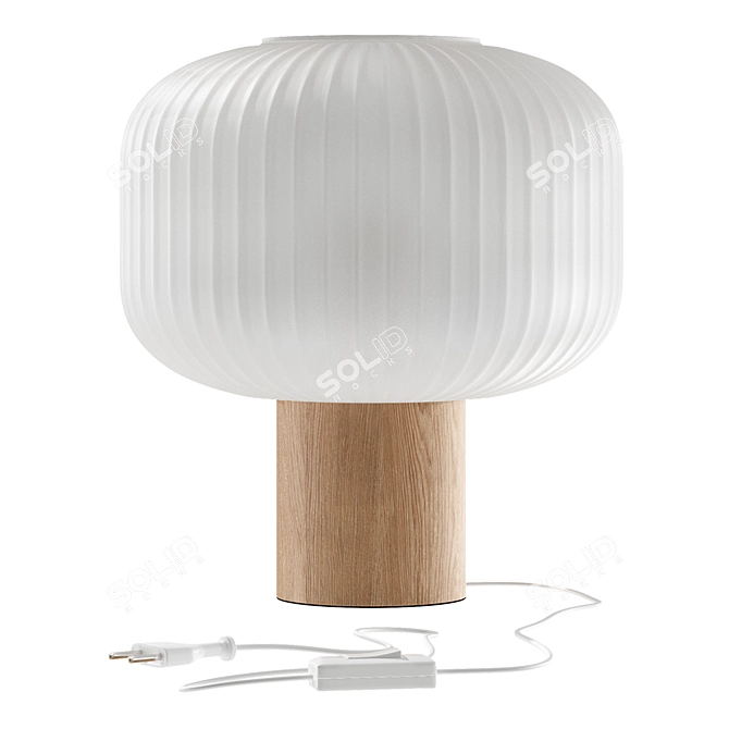 Scandi Living Fair Table Lamp 3D model image 1